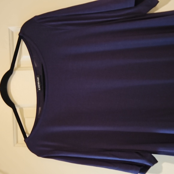 Land Bryant Navy Blue Swing Style Blouse size 22/24 - Picture 4 of 10